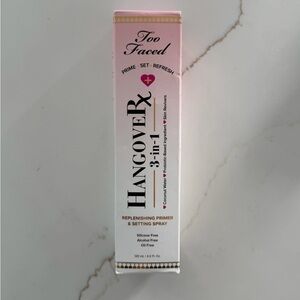 NWT Too Faced Hangover Rx 3-in-1 Replenishing Primer & Setting Spray